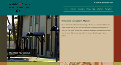 Desktop Screenshot of cypress-manor.net